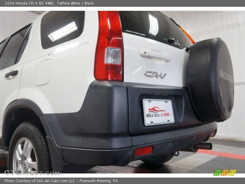Taffeta White / Black 2004 Honda CR-V EX 4WD