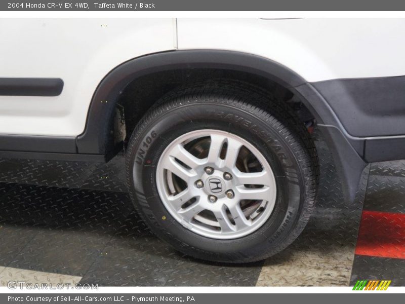 Taffeta White / Black 2004 Honda CR-V EX 4WD