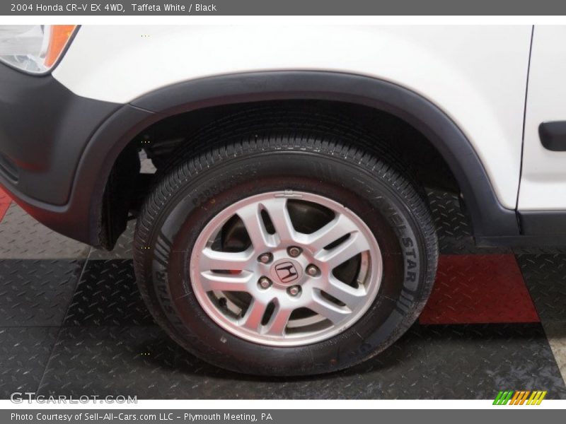 Taffeta White / Black 2004 Honda CR-V EX 4WD