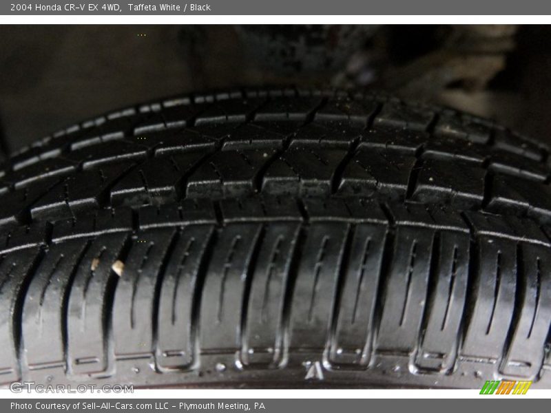 Taffeta White / Black 2004 Honda CR-V EX 4WD