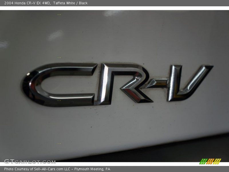 Taffeta White / Black 2004 Honda CR-V EX 4WD