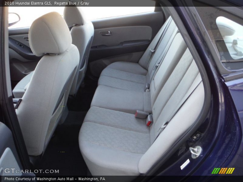 Regatta Blue / Gray 2010 Hyundai Elantra GLS