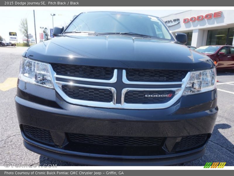 Pitch Black / Black 2015 Dodge Journey SE