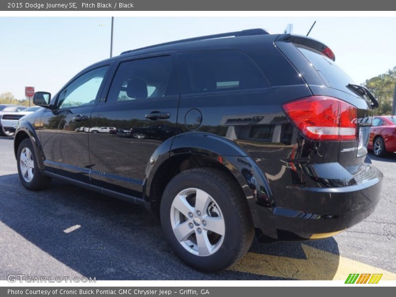 Pitch Black / Black 2015 Dodge Journey SE