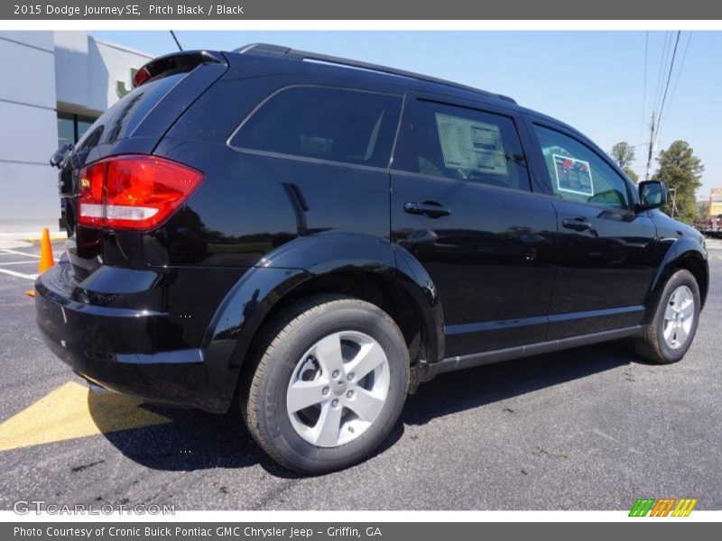 Pitch Black / Black 2015 Dodge Journey SE