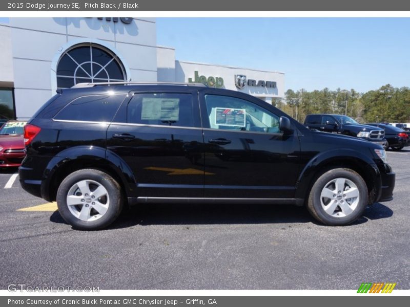 Pitch Black / Black 2015 Dodge Journey SE