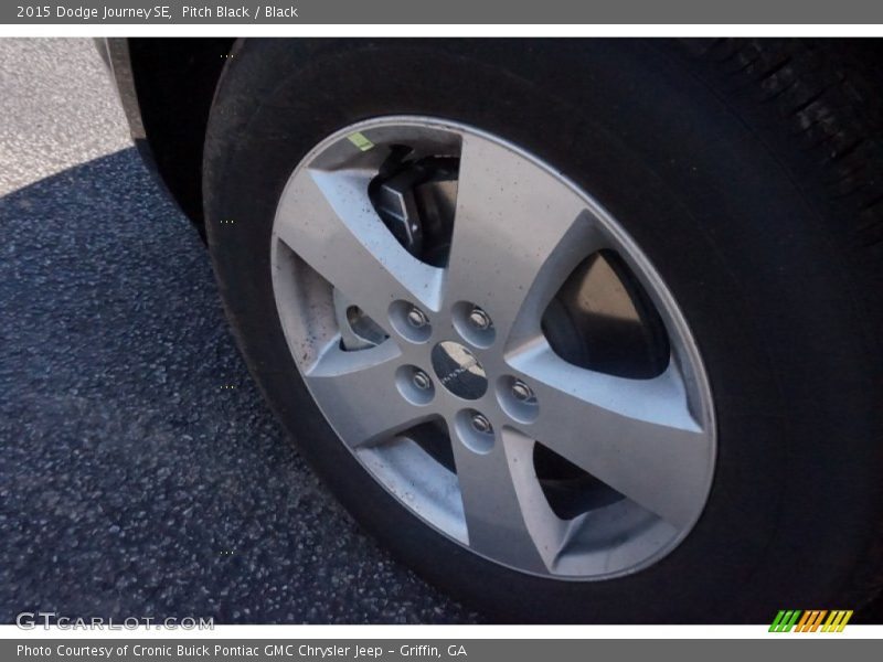 Pitch Black / Black 2015 Dodge Journey SE