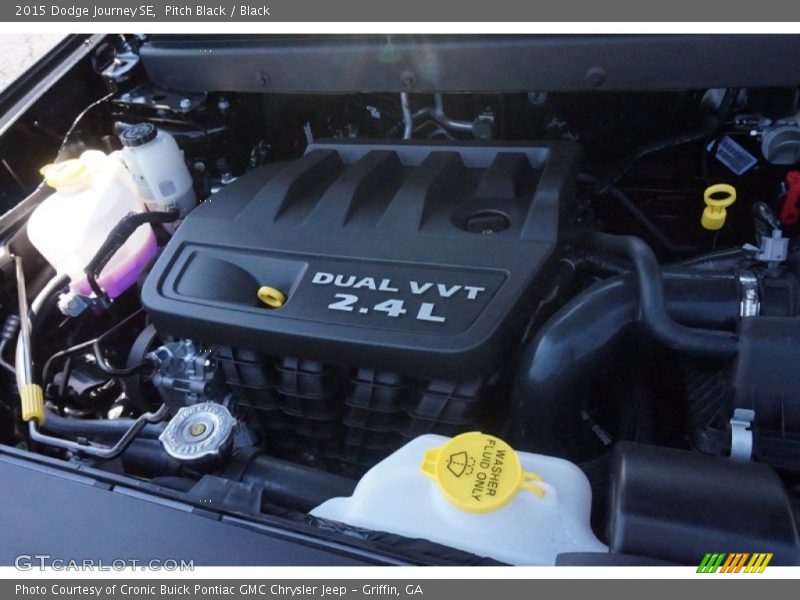 Pitch Black / Black 2015 Dodge Journey SE