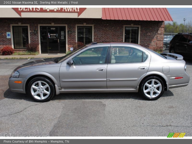 Sterling Mist Metallic / Frost 2002 Nissan Maxima SE