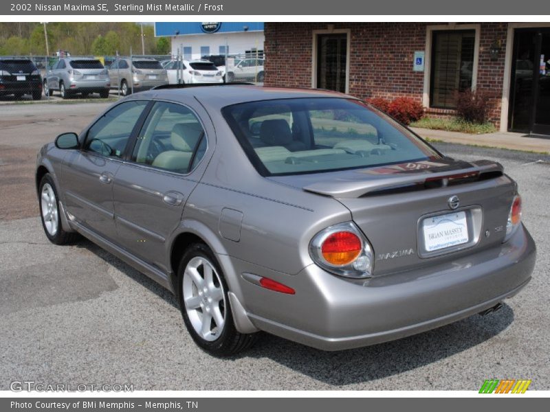 Sterling Mist Metallic / Frost 2002 Nissan Maxima SE