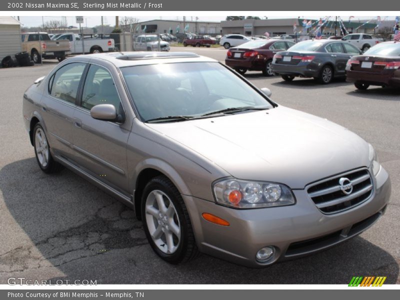 Sterling Mist Metallic / Frost 2002 Nissan Maxima SE