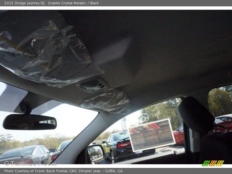 Granite Crystal Metallic / Black 2015 Dodge Journey SE