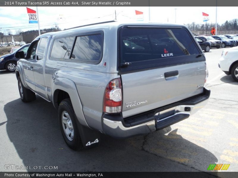 Silver Sky Metallic / Graphite 2014 Toyota Tacoma SR5 Access Cab 4x4