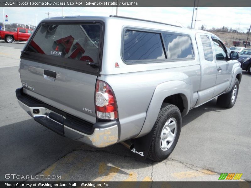 Silver Sky Metallic / Graphite 2014 Toyota Tacoma SR5 Access Cab 4x4