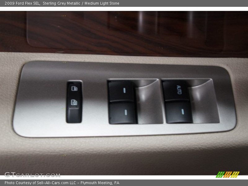 Sterling Grey Metallic / Medium Light Stone 2009 Ford Flex SEL
