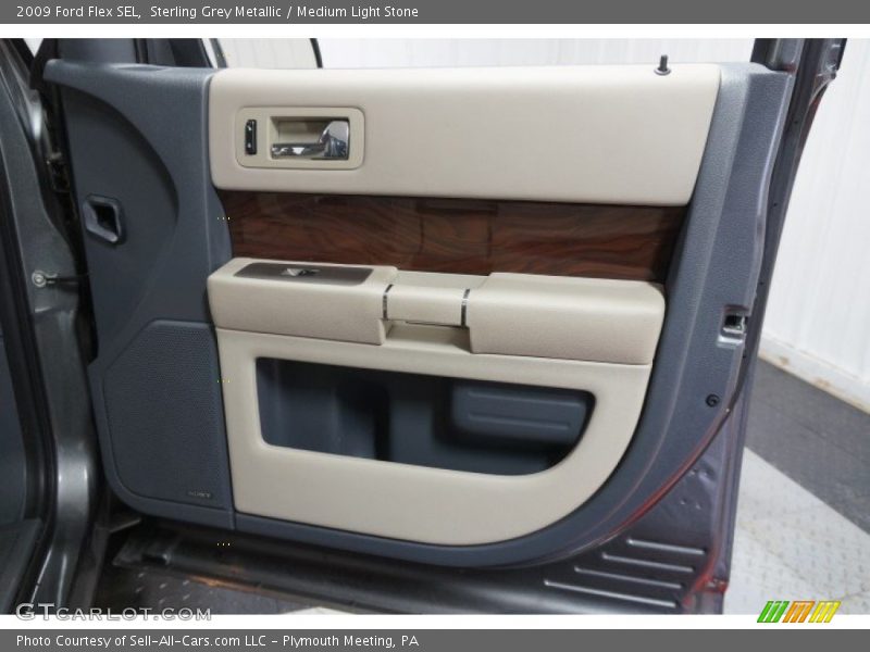 Sterling Grey Metallic / Medium Light Stone 2009 Ford Flex SEL