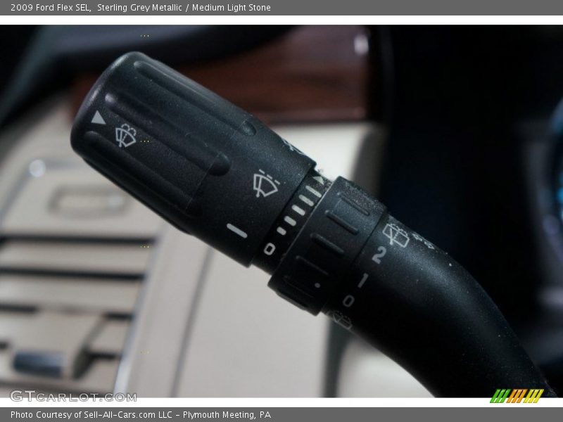 Sterling Grey Metallic / Medium Light Stone 2009 Ford Flex SEL