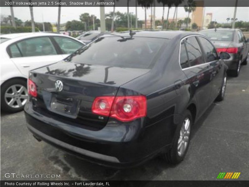 Shadow Blue / Anthracite 2007 Volkswagen Jetta 2.5 Sedan