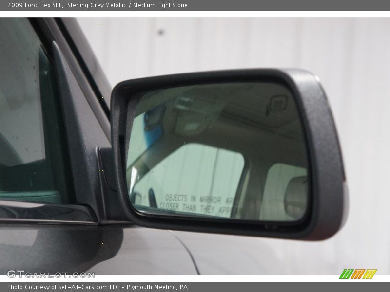 Sterling Grey Metallic / Medium Light Stone 2009 Ford Flex SEL