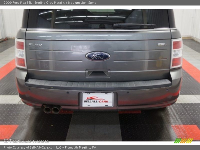Sterling Grey Metallic / Medium Light Stone 2009 Ford Flex SEL