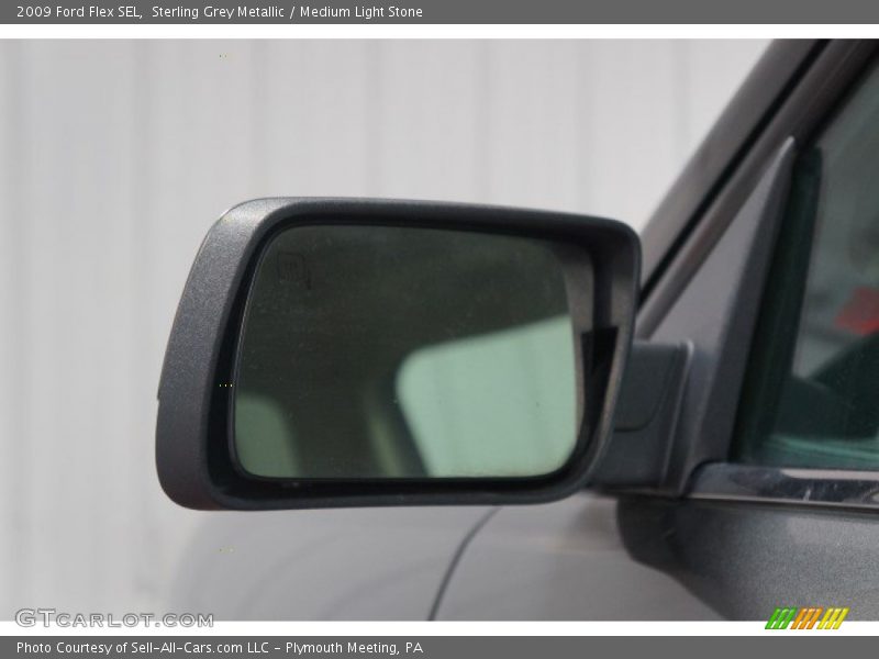 Sterling Grey Metallic / Medium Light Stone 2009 Ford Flex SEL