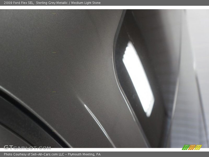 Sterling Grey Metallic / Medium Light Stone 2009 Ford Flex SEL