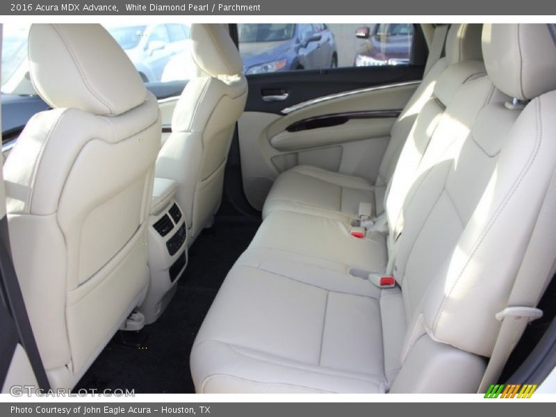 White Diamond Pearl / Parchment 2016 Acura MDX Advance