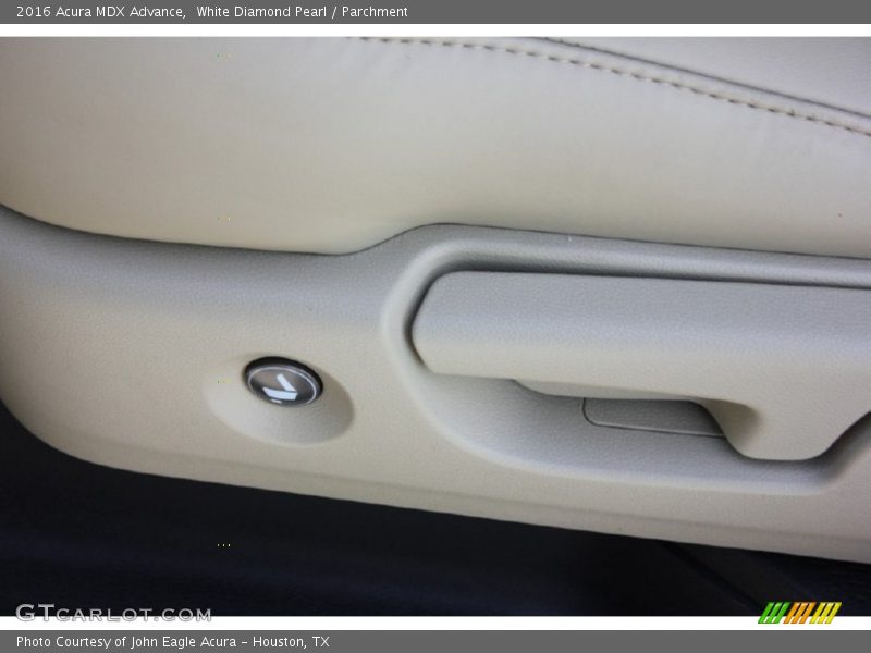 White Diamond Pearl / Parchment 2016 Acura MDX Advance