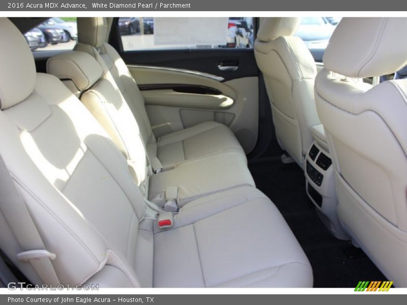 White Diamond Pearl / Parchment 2016 Acura MDX Advance