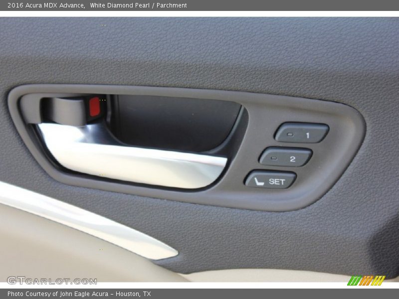White Diamond Pearl / Parchment 2016 Acura MDX Advance