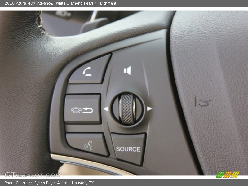 White Diamond Pearl / Parchment 2016 Acura MDX Advance