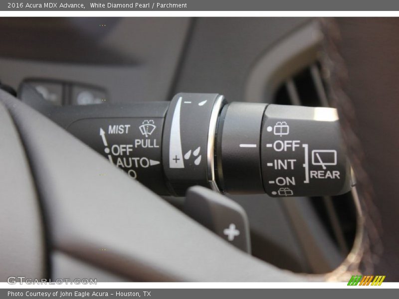 White Diamond Pearl / Parchment 2016 Acura MDX Advance