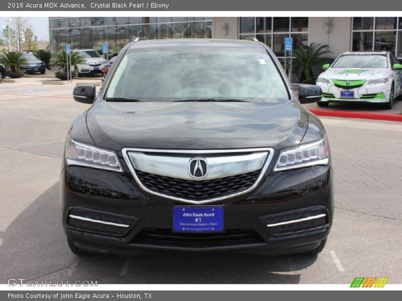 Crystal Black Pearl / Ebony 2016 Acura MDX Advance
