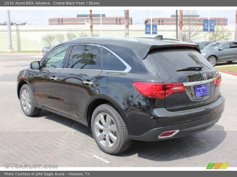 Crystal Black Pearl / Ebony 2016 Acura MDX Advance