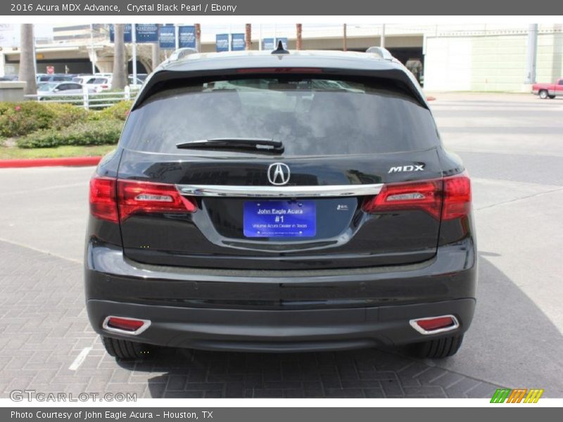 Crystal Black Pearl / Ebony 2016 Acura MDX Advance