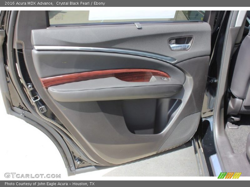 Crystal Black Pearl / Ebony 2016 Acura MDX Advance