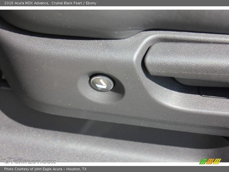 Crystal Black Pearl / Ebony 2016 Acura MDX Advance