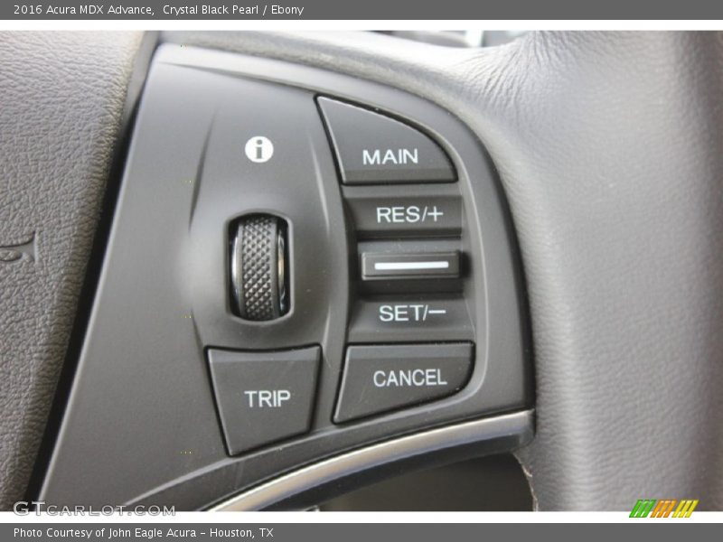 Crystal Black Pearl / Ebony 2016 Acura MDX Advance