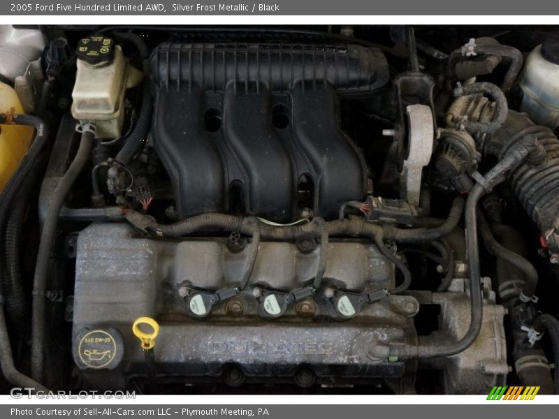 Silver Frost Metallic / Black 2005 Ford Five Hundred Limited AWD