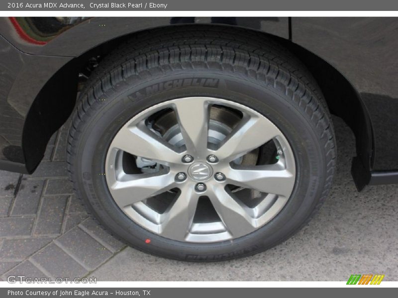 Crystal Black Pearl / Ebony 2016 Acura MDX Advance