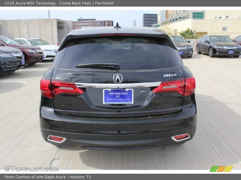 Crystal Black Pearl / Parchment 2016 Acura MDX Technology