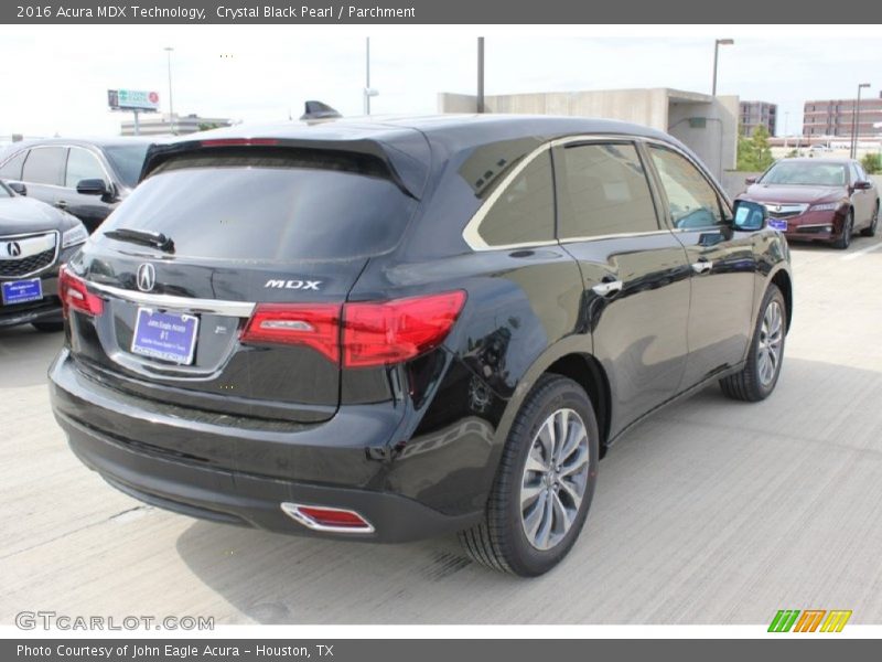 Crystal Black Pearl / Parchment 2016 Acura MDX Technology