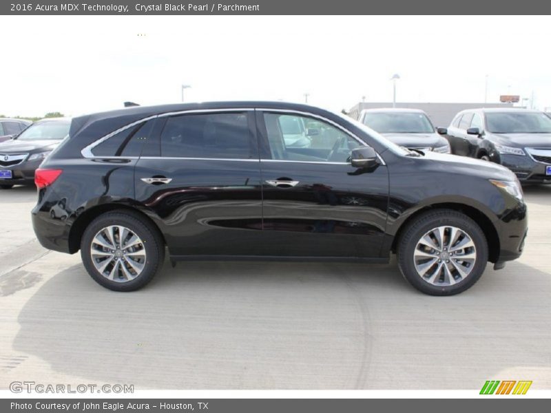 Crystal Black Pearl / Parchment 2016 Acura MDX Technology