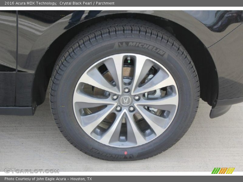 Crystal Black Pearl / Parchment 2016 Acura MDX Technology