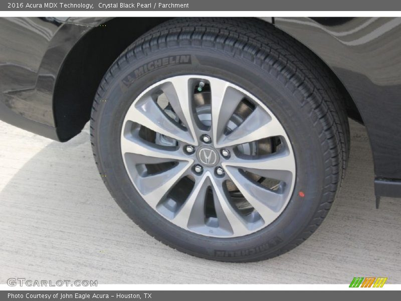Crystal Black Pearl / Parchment 2016 Acura MDX Technology