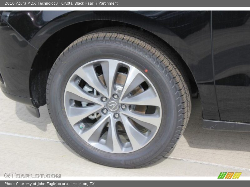 Crystal Black Pearl / Parchment 2016 Acura MDX Technology