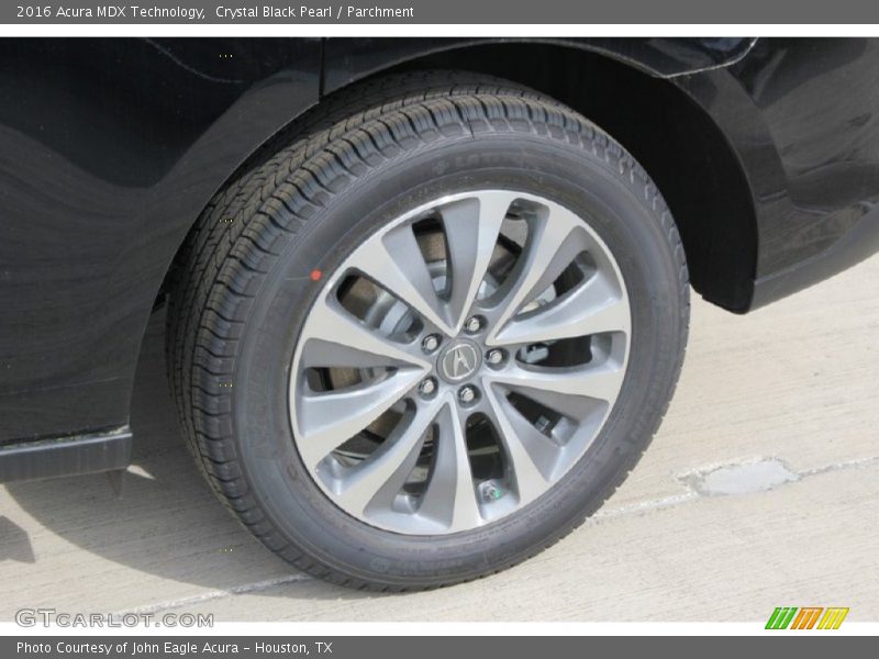 Crystal Black Pearl / Parchment 2016 Acura MDX Technology