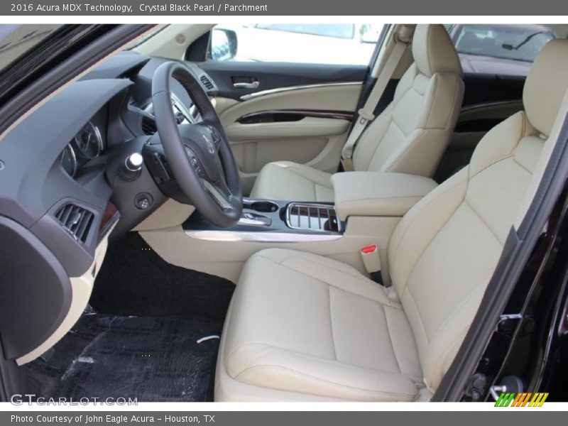 Crystal Black Pearl / Parchment 2016 Acura MDX Technology
