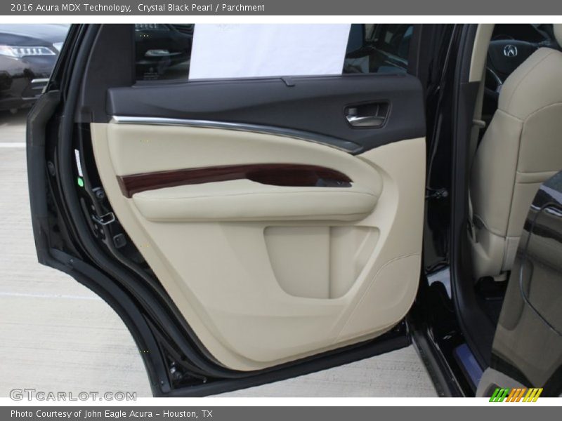 Crystal Black Pearl / Parchment 2016 Acura MDX Technology