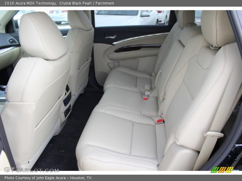 Crystal Black Pearl / Parchment 2016 Acura MDX Technology
